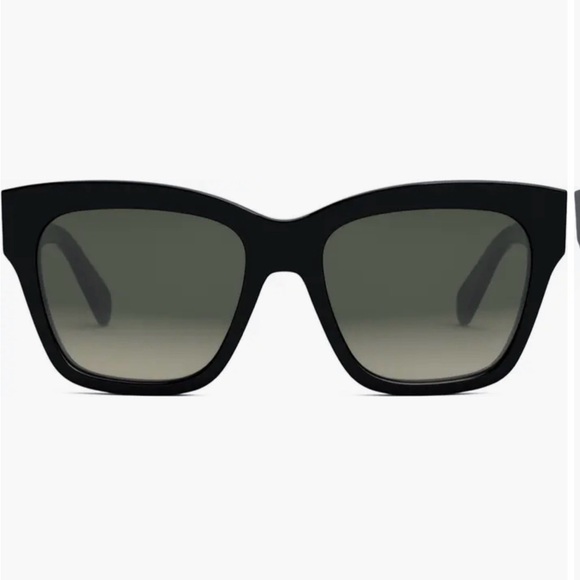 Celine Accessories - Celine Black Triomphe 55mm Sunglasses